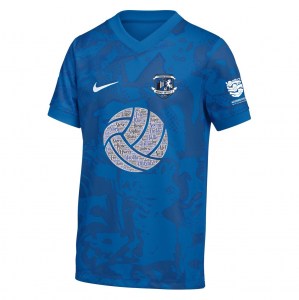 Nike Dri-FIT Precision VII Jersey - Royal Blue/Obsidian/Obsidian/White