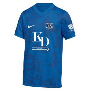Nike Dri-FIT Precision VII Jersey - Royal Blue/Obsidian/Obsidian/White