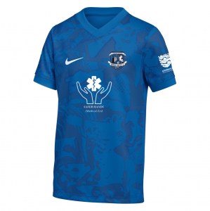 Nike Dri-FIT Precision VII Jersey - Royal Blue/Obsidian/Obsidian/White