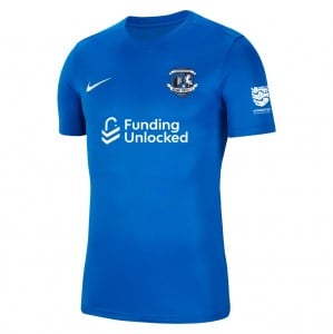 Nike Park VII Dri-FIT Short Sleeve Shirt - Royal Blue/White