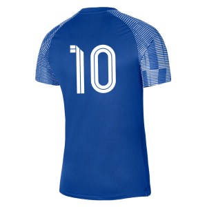 Nike Academy Short Sleeve Jersey - Royal Blue/White/White