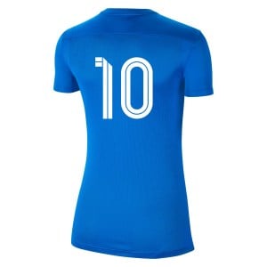 Nike Park VII Dri-FIT Womens Short Sleeve Shirt - Royal Blue/White
