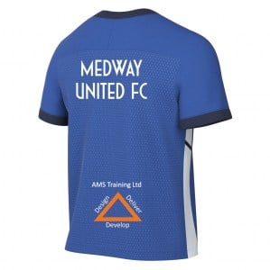 Nike Academy 25 Short-Sleeve Training Top - Royal Blue/Obsidian/White