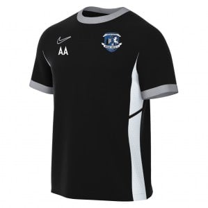 Nike Academy 25 Short-Sleeve Training Top - Black/White/White