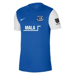 Nike Tiempo Premier 2 Short Sleeve Jersey - Royal Blue/White/White