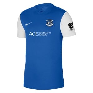 Nike Tiempo Premier 2 Short Sleeve Jersey - Royal Blue/White/White