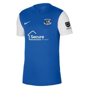 Nike Tiempo Premier 2 Short Sleeve Jersey - Royal Blue/White/White