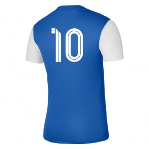 Nike Tiempo Premier 2 Short Sleeve Jersey - Royal Blue/White/White