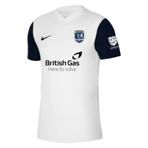 Nike Tiempo Premier 2 Short Sleeve Jersey - White/Black/Black