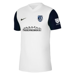 Nike Tiempo Premier 2 Short Sleeve Jersey - White/Black/Black
