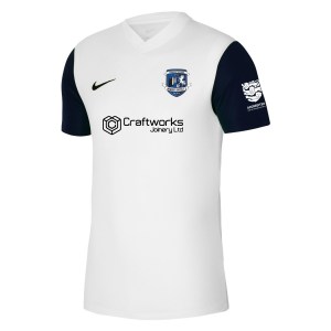 Nike Tiempo Premier 2 Short Sleeve Jersey - White/Black/Black
