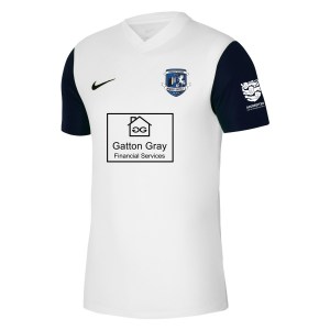 Nike Tiempo Premier 2 Short Sleeve Jersey - White/Black/Black