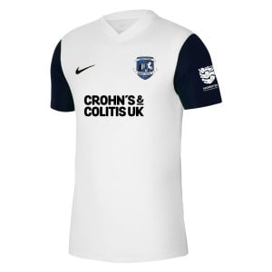 Nike Tiempo Premier 2 Short Sleeve Jersey - White/Black/Black
