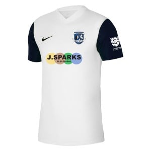 Nike Tiempo Premier 2 Short Sleeve Jersey - White/Black/Black