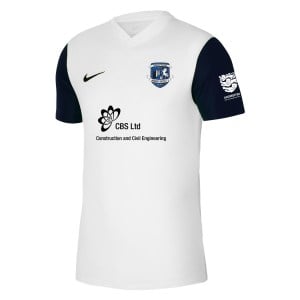 Nike Tiempo Premier 2 Short Sleeve Jersey - White/Black/Black