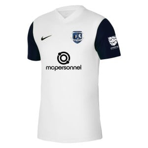 Nike Tiempo Premier 2 Short Sleeve Jersey - White/Black/Black