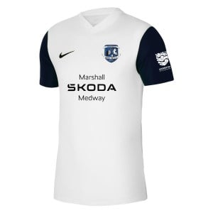 Nike Tiempo Premier 2 Short Sleeve Jersey - White/Black/Black