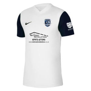 Nike Tiempo Premier 2 Short Sleeve Jersey - White/Black/Black
