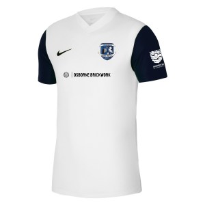 Nike Tiempo Premier 2 Short Sleeve Jersey - White/Black/Black