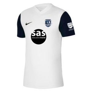 Nike Tiempo Premier 2 Short Sleeve Jersey - White/Black/Black