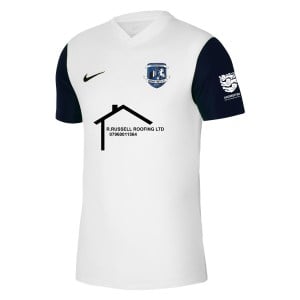 Nike Tiempo Premier 2 Short Sleeve Jersey - White/Black/Black