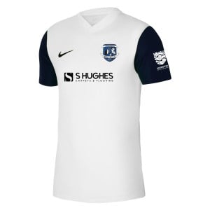 Nike Tiempo Premier 2 Short Sleeve Jersey - White/Black/Black