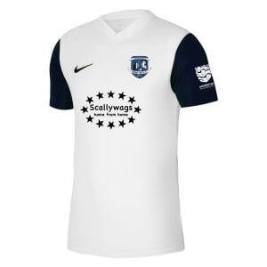 Nike Tiempo Premier 2 Short Sleeve Jersey - White/Black/Black