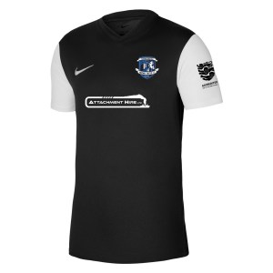 Nike Tiempo Premier 2 Short Sleeve Jersey - Black/White/White