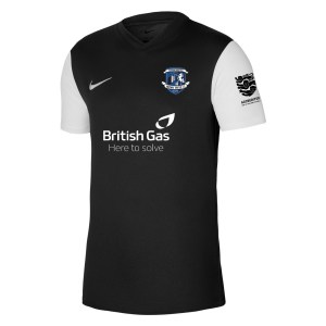 Nike Tiempo Premier 2 Short Sleeve Jersey - Black/White/White