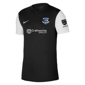 Nike Tiempo Premier 2 Short Sleeve Jersey - Black/White/White
