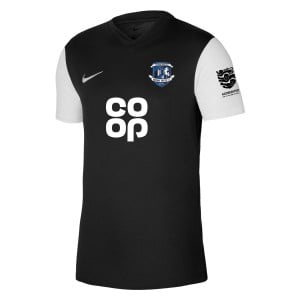 Nike Tiempo Premier 2 Short Sleeve Jersey - Black/White/White
