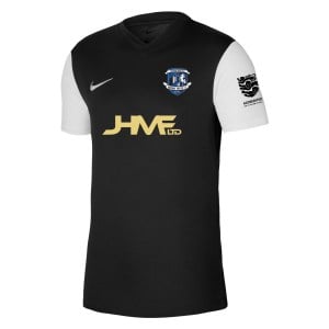 Nike Tiempo Premier 2 Short Sleeve Jersey - Black/White/White