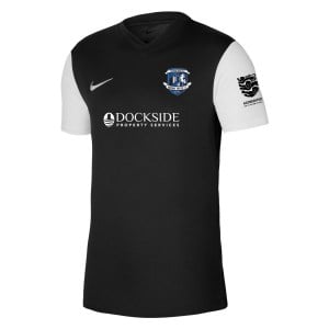 Nike Tiempo Premier 2 Short Sleeve Jersey - Black/White/White