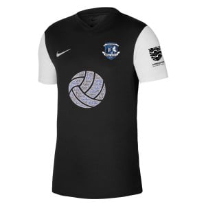 Nike Tiempo Premier 2 Short Sleeve Jersey - Black/White/White