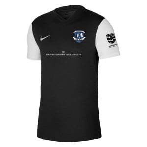 Nike Tiempo Premier 2 Short Sleeve Jersey - Black/White/White
