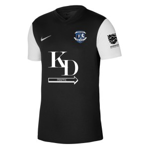 Nike Tiempo Premier 2 Short Sleeve Jersey - Black/White/White