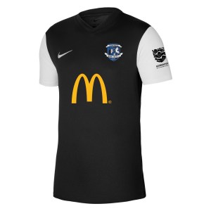 Nike Tiempo Premier 2 Short Sleeve Jersey - Black/White/White