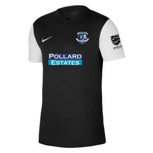 Nike Tiempo Premier 2 Short Sleeve Jersey - Black/White/White