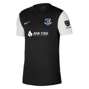Nike Tiempo Premier 2 Short Sleeve Jersey - Black/White/White