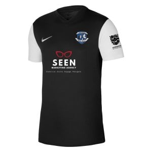 Nike Tiempo Premier 2 Short Sleeve Jersey - Black/White/White