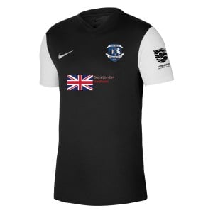 Nike Tiempo Premier 2 Short Sleeve Jersey - Black/White/White