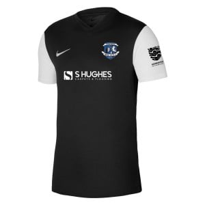 Nike Tiempo Premier 2 Short Sleeve Jersey - Black/White/White