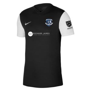Nike Tiempo Premier 2 Short Sleeve Jersey - Black/White/White