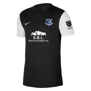 Nike Tiempo Premier 2 Short Sleeve Jersey - Black/White/White