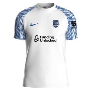 Nike Academy Short Sleeve Jersey - White/Royal Blue/Royal Blue