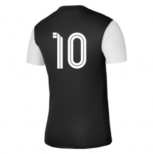 Nike Tiempo Premier 2 Short Sleeve Jersey - Black/White/White