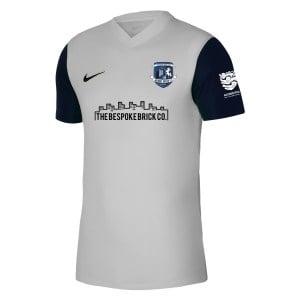Nike Tiempo Premier 2 Short Sleeve Jersey - Pewter Grey/Black/Black