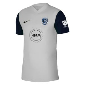 Nike Tiempo Premier 2 Short Sleeve Jersey - Pewter Grey/Black/Black