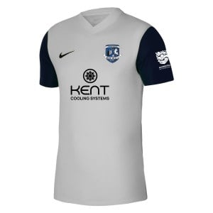 Nike Tiempo Premier 2 Short Sleeve Jersey - Pewter Grey/Black/Black