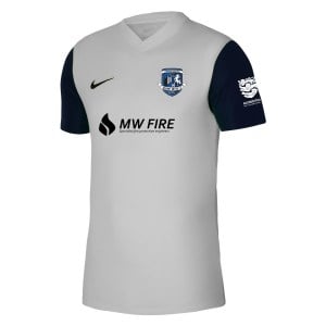 Nike Tiempo Premier 2 Short Sleeve Jersey - Pewter Grey/Black/Black